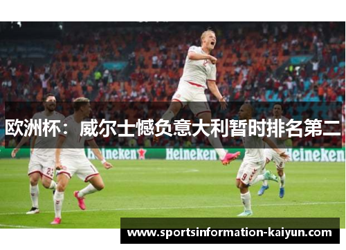 欧洲杯：威尔士憾负意大利暂时排名第二